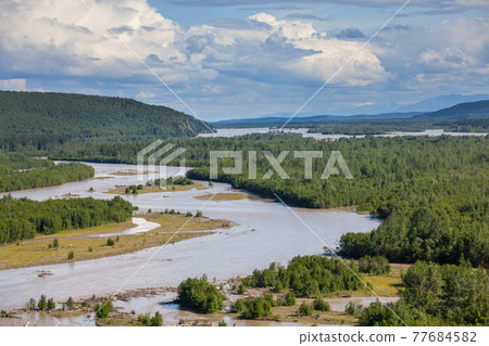 River in Alaska River in Alaska 77684582