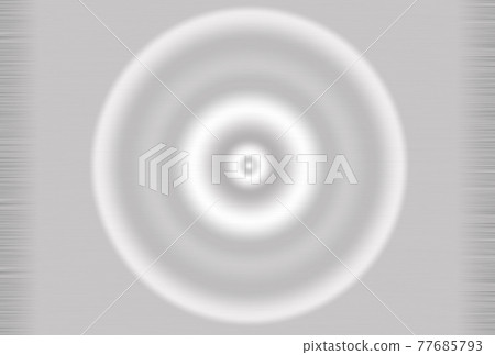 Silver metal background illustration with a circle in the center Silver metal background illustration with a circle in the center 77685793