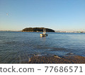 Beach scenery in front of Guup Battery in Yeongjong-do, Incheon 77686571