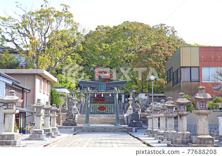 Flower corridor of Hofu Tenmangu 77688208