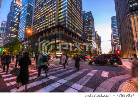 “東京”日本經濟的中心·大手町 77689054