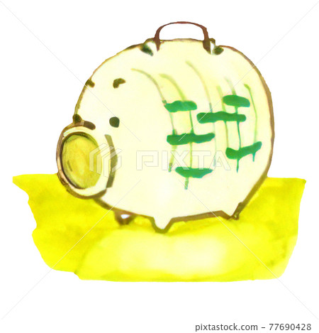 一個簡單可愛的蚊香的插圖 77690428