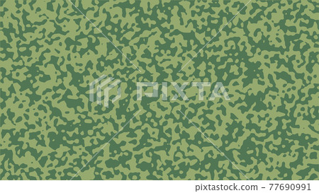 Green camouflage background. Abstract vector backdrop illustration. Green camouflage background. Abstract vector backdrop illustration. 77690991