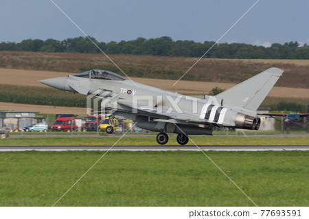 Royal Air Force Typhoon FGR4 Special Painter Landing 77693591