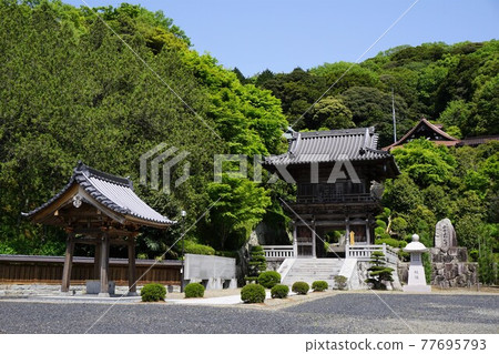 Genjuji, a temple of the Soto sect in Misaki Town, Okayama Prefecture Genjuji, a temple of the Soto sect in Misaki Town, Okayama Prefecture 77695793