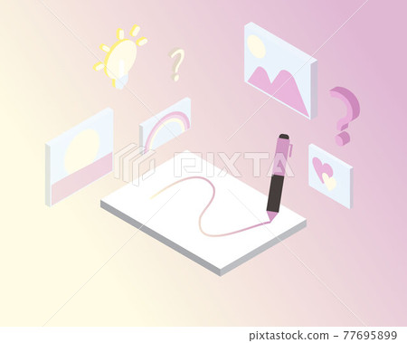 no idea of what to draw or what content to create or photo to choose 77695899