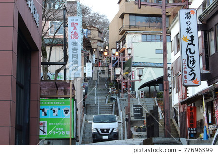 Gunma Ikaho Onsen Ishidangai Morning 77696399
