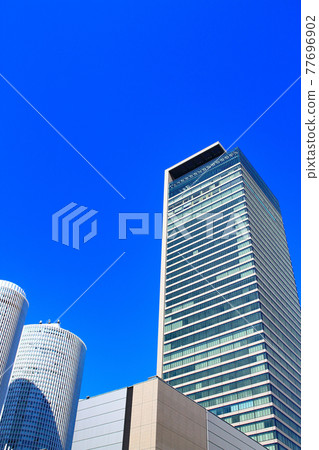 Scenery of the skyscraper county in front of Nagoya Station, Nagoya City Scenery of the skyscraper county in front of Nagoya Station, Nagoya City 77696902