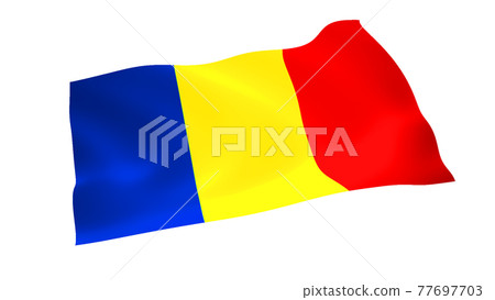 Romanian flag Romanian flag 77697703
