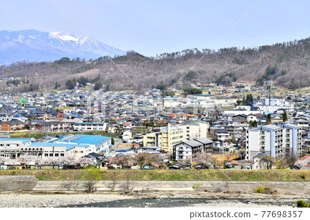 丸子修學館高中周邊/淺間山方向（長野縣上田市）[2020.4] 77698357