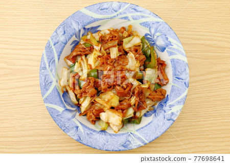 回鍋肉鳥瞰圖 77698641