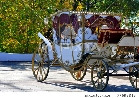 Vintage wedding carriage Vintage wedding carriage 77698813