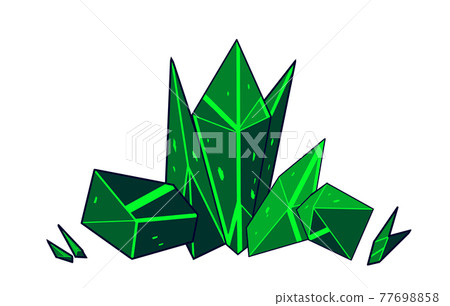Emerald crystal Emerald crystal 77698858