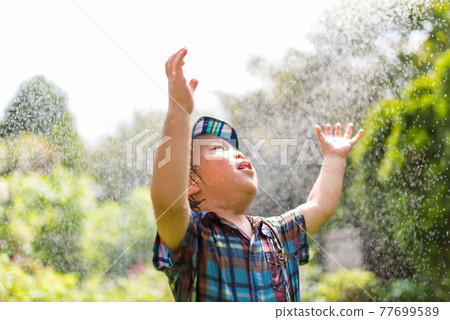 Children's summer vacation Children's summer vacation 77699589