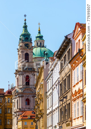 St Nicholas Bell Tower in Prague St Nicholas Bell Tower in Prague 77699807