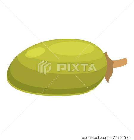 Fresh baobab fruit icon, cartoon style 77701571