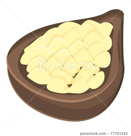 Superfood baobab icon, cartoon style 77701582