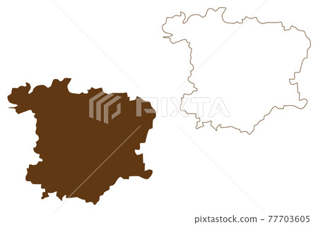 Kempten city (Federal Republic of Germany, Urban district Swabia, Free State of Bavaria) map vector illustration, scribble sketch Kempten map Kempten city (Federal Republic of Germany, Urban district Swabia, Free State of Bavaria) map vector illustration, scribble sketch Kempten map 77703605