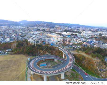 Hamanomugi spiral bridge (Higashi-cho, Hitachi City, Ibaraki prefecture 4) 77707190