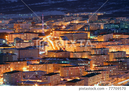 Magadan, Far East of Russia. 77709570