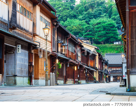 金澤東茶屋區夏日晨景 77709956