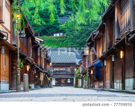 金澤東茶屋區夏日晨景 77709959