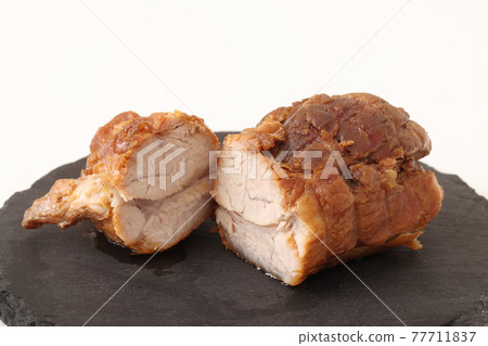 Grilled pork (char siu) black pork thigh block meat Grilled pork (char siu) black pork thigh block meat 77711837