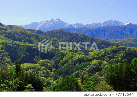 美麗的北阿爾卑斯第 2105 部分:春季北阿爾卑斯第 2105 部分 美麗的北阿爾卑斯第 2105 部分:春季北阿爾卑斯第 2105 部分 77712544