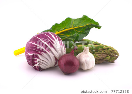 Assortment of healthy fresh colorful vegetables Assortment of healthy fresh colorful vegetables 77712558