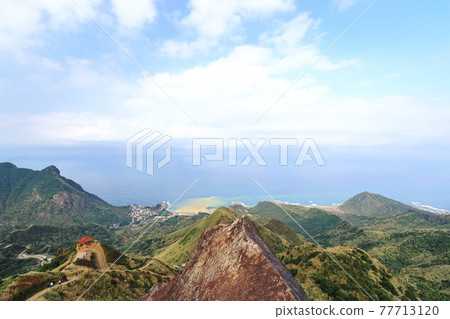 無耳茶壺山 陰陽海 水湳洞 瑞芳 新北市 台灣 77713120