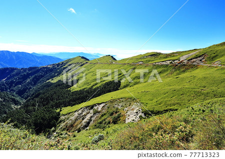 武嶺 中央山脈 南投 台灣 77713323