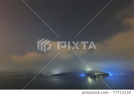 星空 日月潭 南投 台灣 77713330