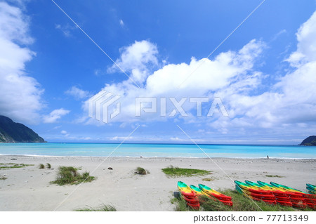 Dong'ao Bay Pink Bird Forest Su'ao Yilan Taiwan 77713349