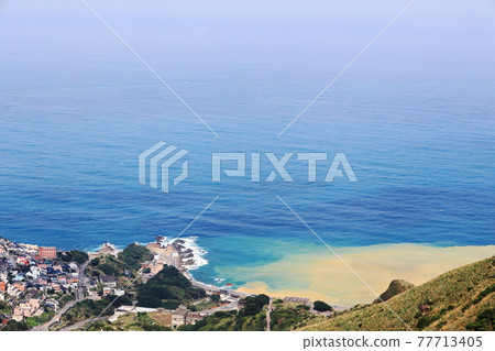 無耳茶壺山 陰陽海 水湳洞 瑞芳 新北市 台灣 77713405