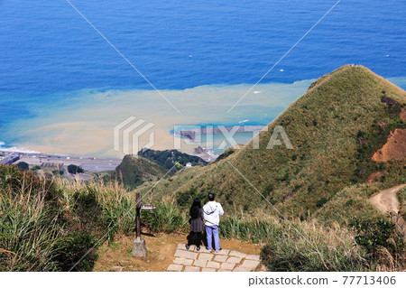 無耳茶壺山 陰陽海 水湳洞 瑞芳 新北市 台灣 77713406