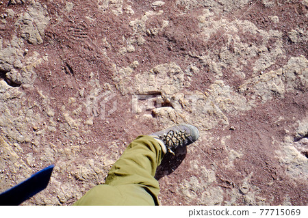 Unexplored region of Bolivia, South America, beautiful terrain and dinosaur footprints in the Torotoro Valley and Umajalanta limestone cave Unexplored region of Bolivia, South America, beautiful terrain and dinosaur footprints in the Torotoro Valley and Umajalanta limestone cave 77715069