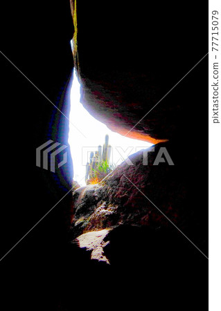 Unexplored region of Bolivia, South America, beautiful terrain and dinosaur footprints in the Torotoro Valley and Umajalanta limestone cave Unexplored region of Bolivia, South America, beautiful terrain and dinosaur footprints in the Torotoro Valley and Umajalanta limestone cave 77715079