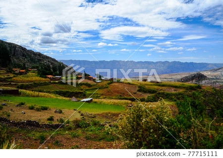 Unexplored region of Bolivia, South America, beautiful terrain and dinosaur footprints in the Torotoro Valley and Umajalanta limestone cave Unexplored region of Bolivia, South America, beautiful terrain and dinosaur footprints in the Torotoro Valley and Umajalanta limestone cave 77715111