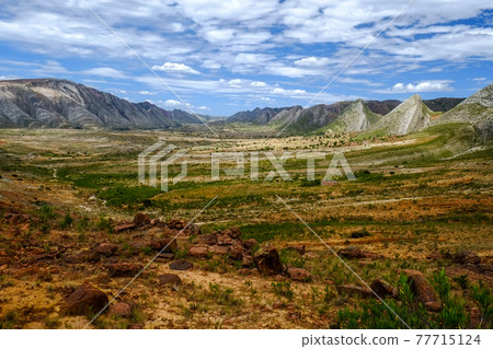 Unexplored region of Bolivia, South America, beautiful terrain and dinosaur footprints in the Torotoro Valley and Umajalanta limestone cave Unexplored region of Bolivia, South America, beautiful terrain and dinosaur footprints in the Torotoro Valley and Umajalanta limestone cave 77715124