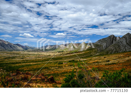 Unexplored region of Bolivia, South America, beautiful terrain and dinosaur footprints in the Torotoro Valley and Umajalanta limestone cave Unexplored region of Bolivia, South America, beautiful terrain and dinosaur footprints in the Torotoro Valley and Umajalanta limestone cave 77715130