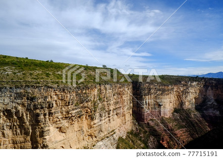 Unexplored region of Bolivia, South America, beautiful terrain and dinosaur footprints in the Torotoro Valley and Umajalanta limestone cave Unexplored region of Bolivia, South America, beautiful terrain and dinosaur footprints in the Torotoro Valley and Umajalanta limestone cave 77715191