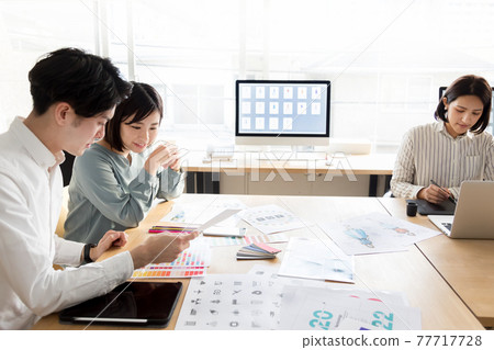 Creative office image 77717728