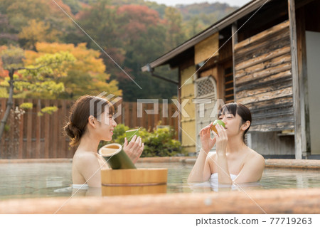 Hot spring image goto travel campaign Hot spring image goto travel campaign 77719263