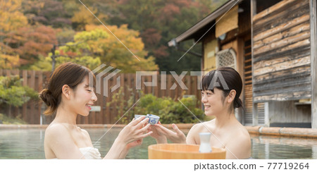 Hot spring image goto travel campaign Hot spring image goto travel campaign 77719264