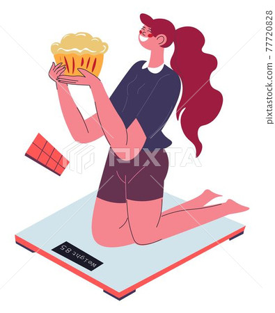 Food addiction, eating junk food and put on weight Food addiction, eating junk food and put on weight 77720828