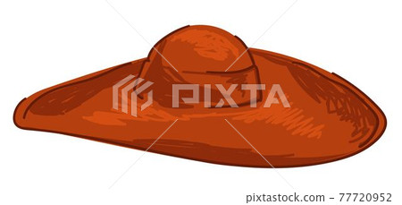 Vintage elegant and fashionable women hat of 1950s Vintage elegant and fashionable women hat of 1950s 77720952