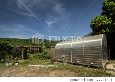 modern spice drying greenhouse room in Kampot pepper farm Cambodia modern spice drying greenhouse room in Kampot pepper farm Cambodia 77721401