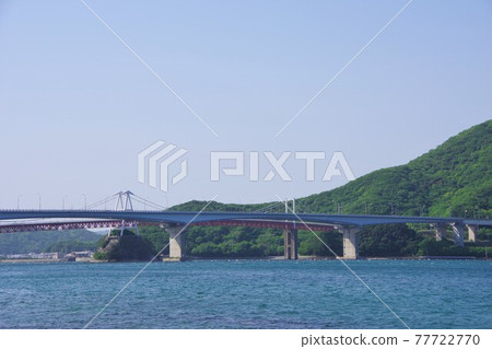 Naruto City, Tokushima Prefecture Muya Bridge and Konaruto Bridge over the Konaruto Strait Naruto City, Tokushima Prefecture Muya Bridge and Konaruto Bridge over the Konaruto Strait 77722770