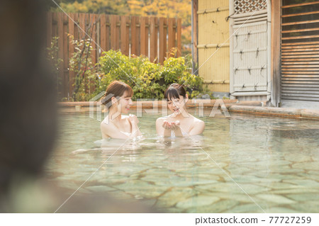 Hot spring image goto travel campaign 77727259