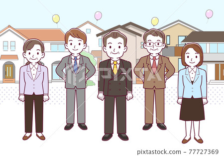 People working in the company 77727369